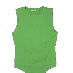Abercrombie Double-Layered Seamless Fabric Crew Tank Bodysuit - Size M